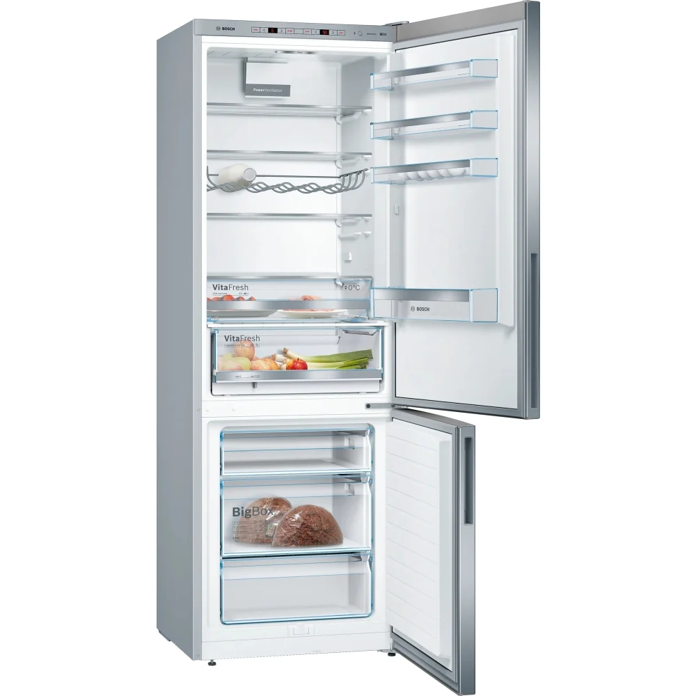 Bosch KGE49AICAG Series 6 Freestanding Low Frost Fridge Freezer - C Energy Rated - Image 2