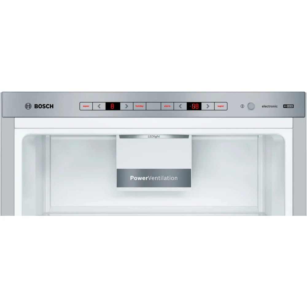 Bosch KGE49AICAG Series 6 Freestanding Low Frost Fridge Freezer - C Energy Rated - Image 3