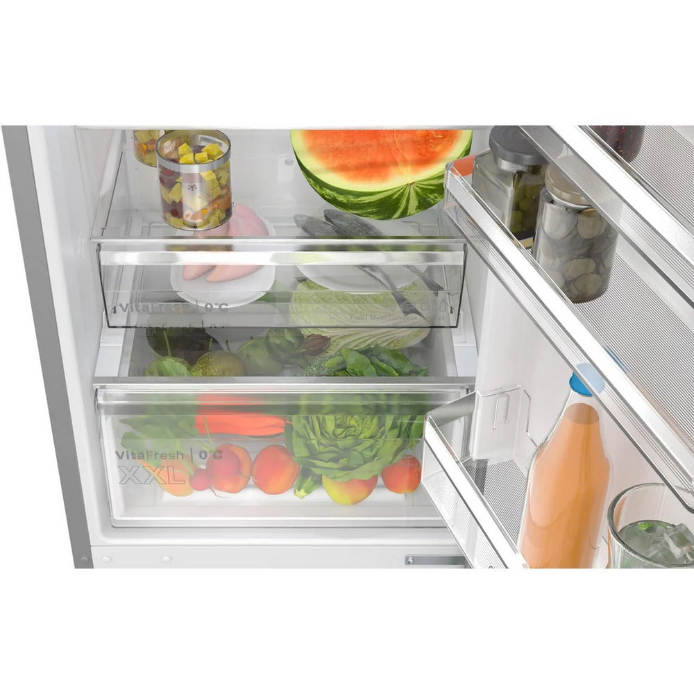 Bosch KGN392LAGG Series 4 60cm Total No Frost Fridge Freezer Stainless Steel - Image 5