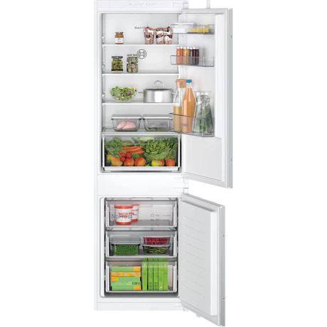 Bosch KIN86NSE0G Series 2 Built-In Frost Free Fridge Freezer White