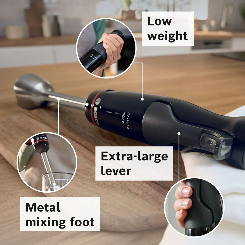 Bosch MSM4B624GB Series 4 3-in-1 Hand Blender Anthracite - Image 8
