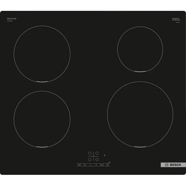 Bosch PUE611BB5B Serie 4 Induction hob 60 cm Black surface mount without frame