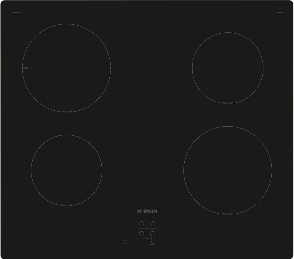 Bosch PUG61RAA5B Serie 2 Induction hob 60 cm Black surface mount without frame - Image 2