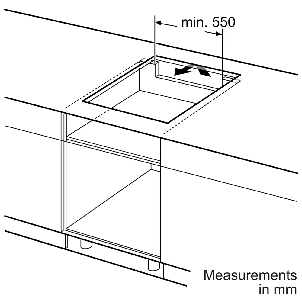 Bosch PUG61RAA5B Serie 2 Induction hob 60 cm Black surface mount without frame - Image 7