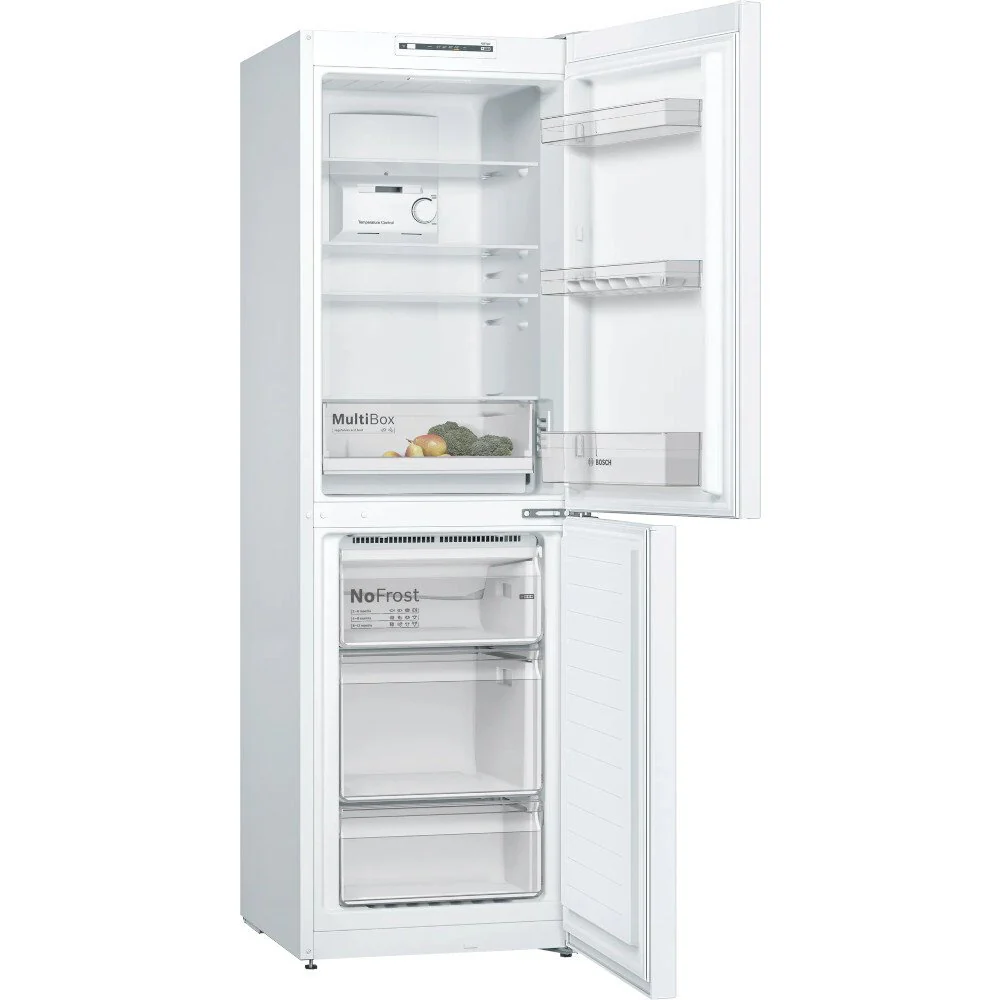 Bosch Series 2 KGN34NWEAG 50/50 Freestanding No Frost Fridge Freezer White - Clearance - Image 2