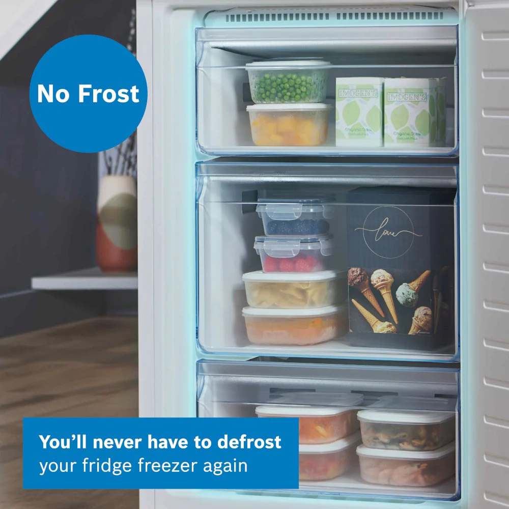 Bosch Series 2 KGN34NWEAG 50/50 Freestanding No Frost Fridge Freezer White - Clearance - Image 4