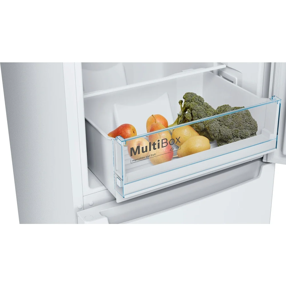 Bosch Series 2 KGN36NWEAG 186cm Freestanding Frost Free Fridge Freezer White - E Rated - Image 6
