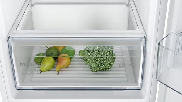 Bosch Series 2 KIV87NSE0G Low Frost Built In Fridge Freezer With Sliding Hinge White - Image 2