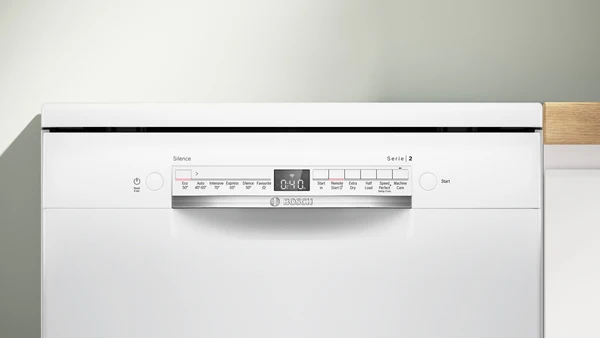 Bosch Series 2 SMS2HVW06G Freestanding Dishwasher 14 Place Settings White - Image 2