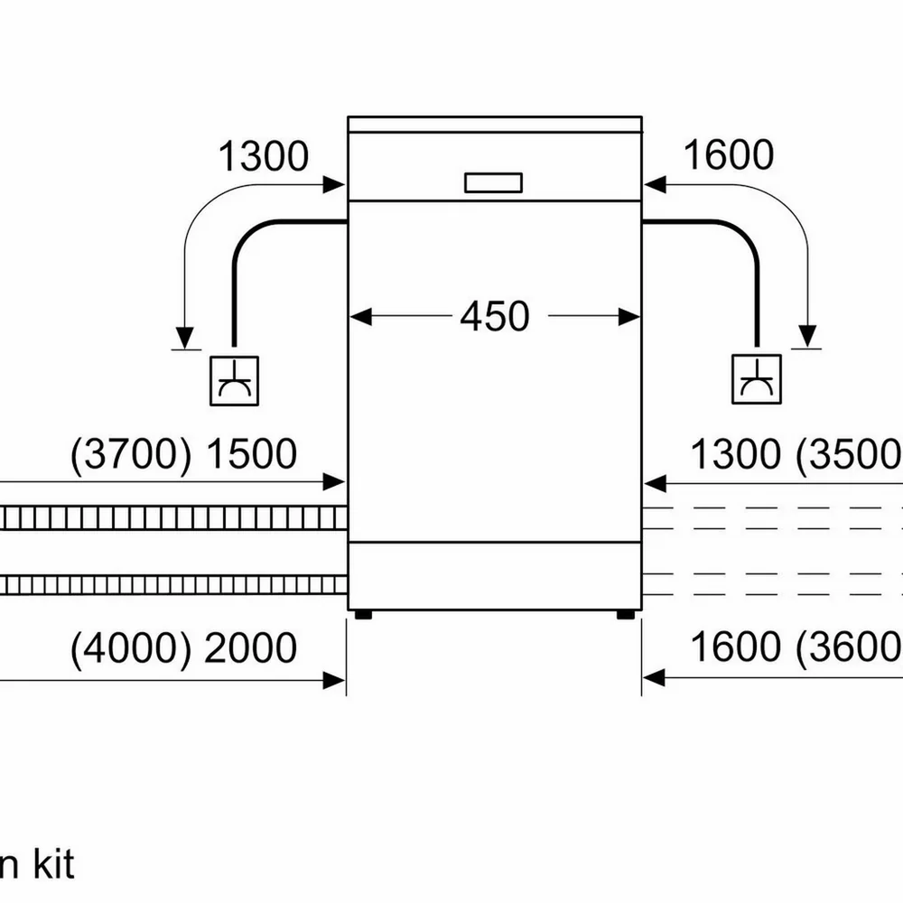 Bosch Series 2 SPV2HKX42G Fully Integrated Slimline Dishwasher 10 Place Settings - Image 10