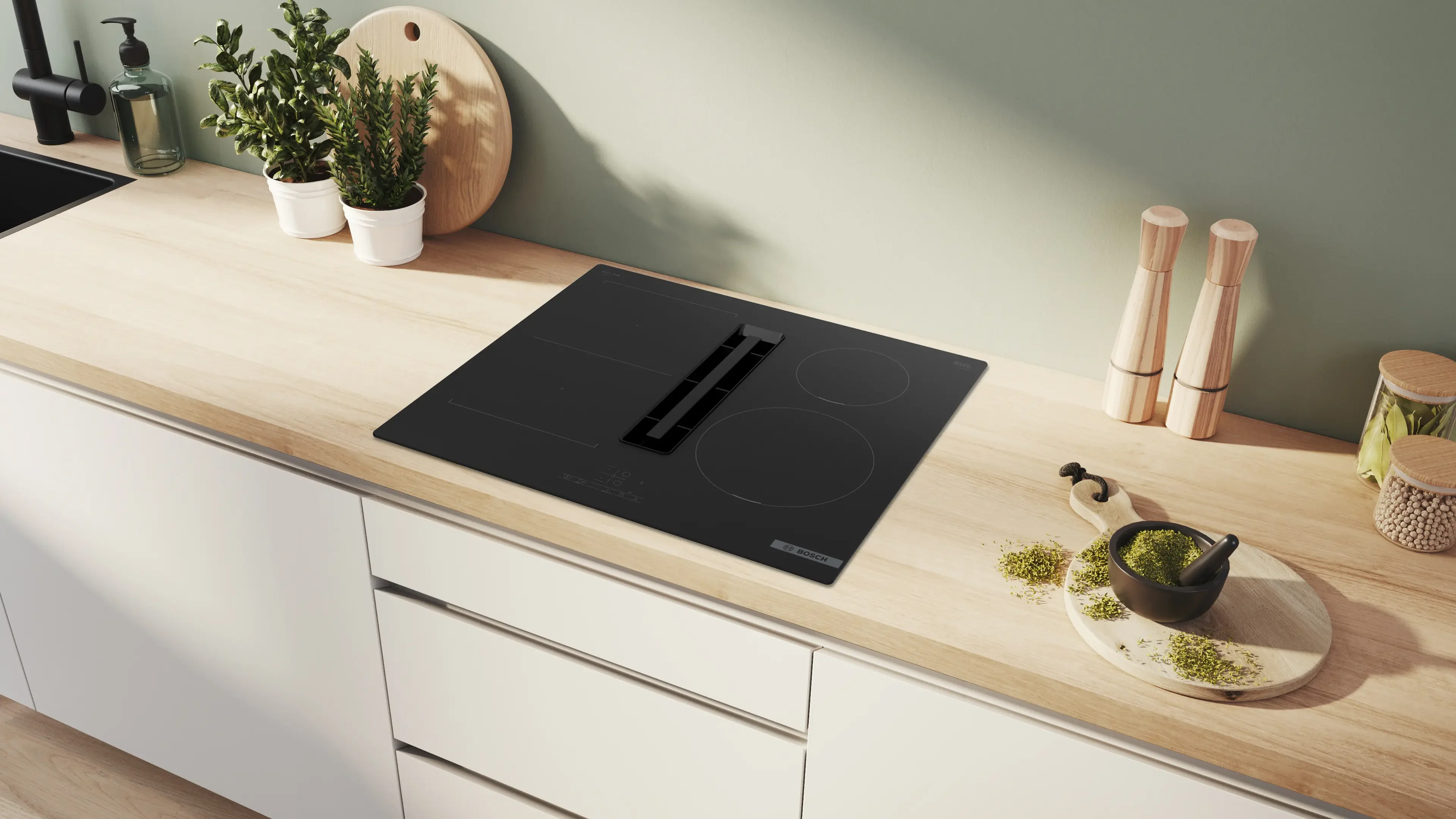 Bosch Series 4 PVS611B16E 60cm Induction Hob With Integrated Ventilation System - Image 3