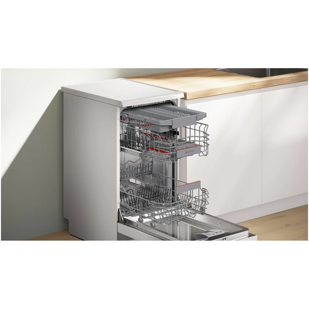 Bosch Series 4 SPS4HMW14G 45 cm Freestanding Dishwasher with 10 Place Settings White - Image 8