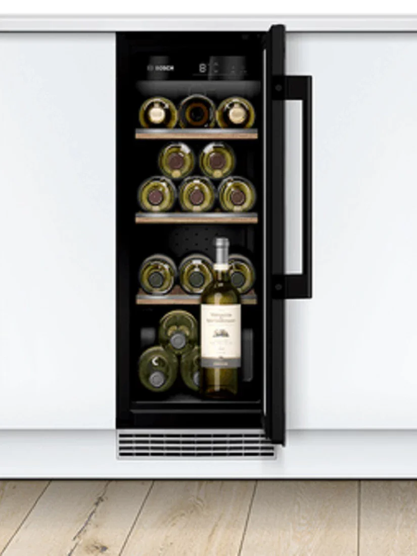 Bosch Series 6 KUW20VHF0G 30cm Undercounter Wine Cooler Black - Image 2