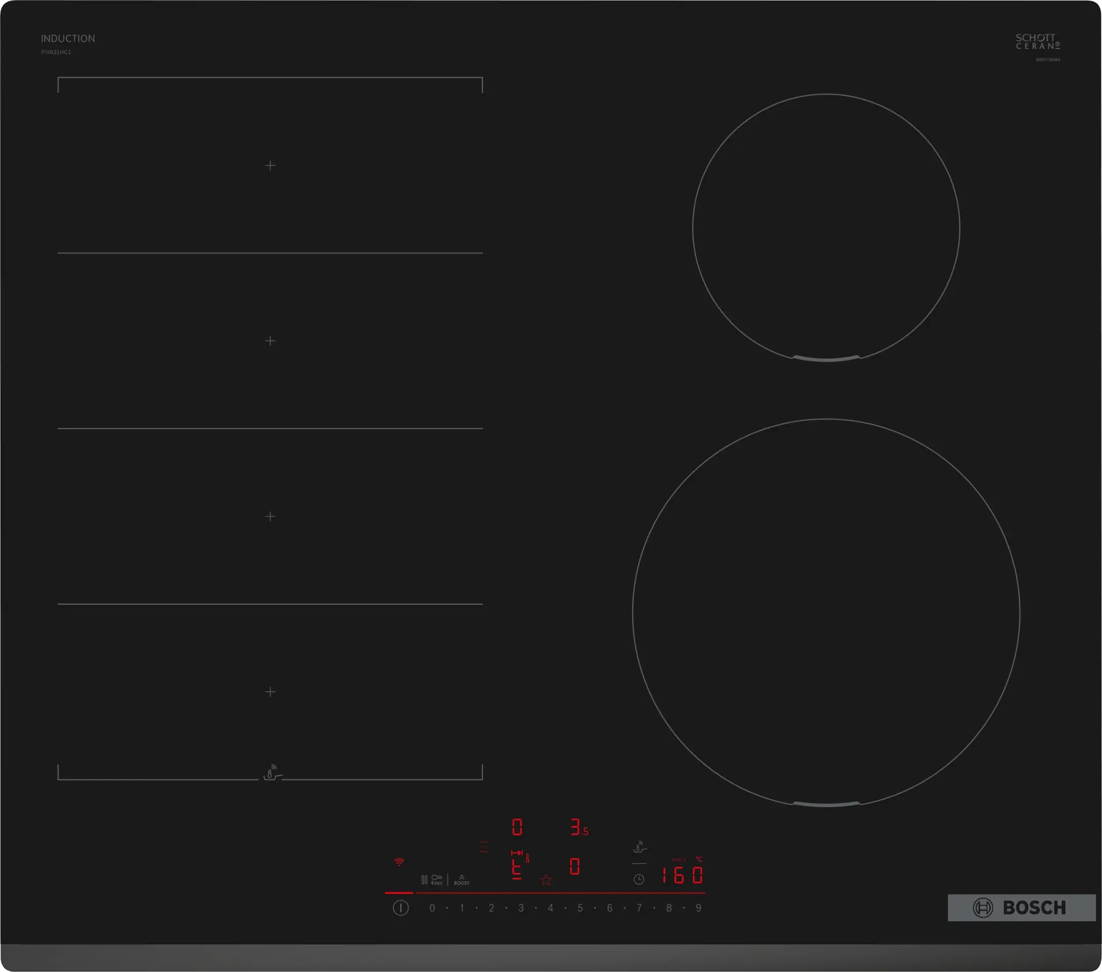 Bosch Series 6 PIX631HC1E 60cm Flex Induction Hob