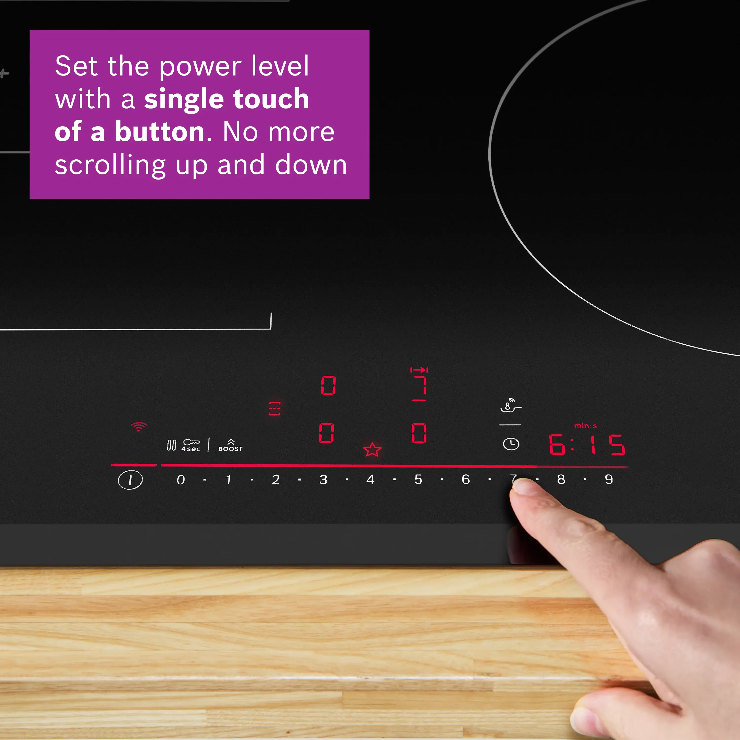 Bosch Series 6 PIX631HC1E 60cm Flex Induction Hob - Image 9