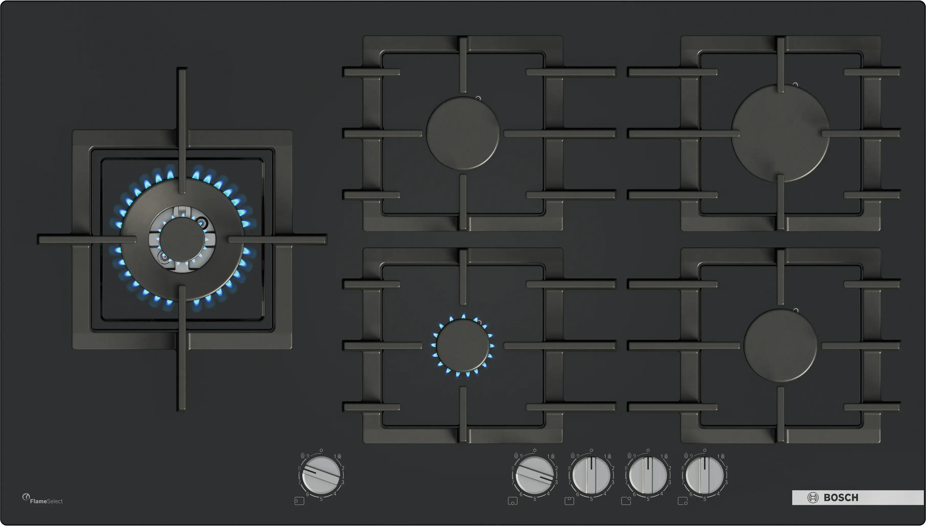 Bosch Series 6 PPM9A6I40 90cm Gas Hob