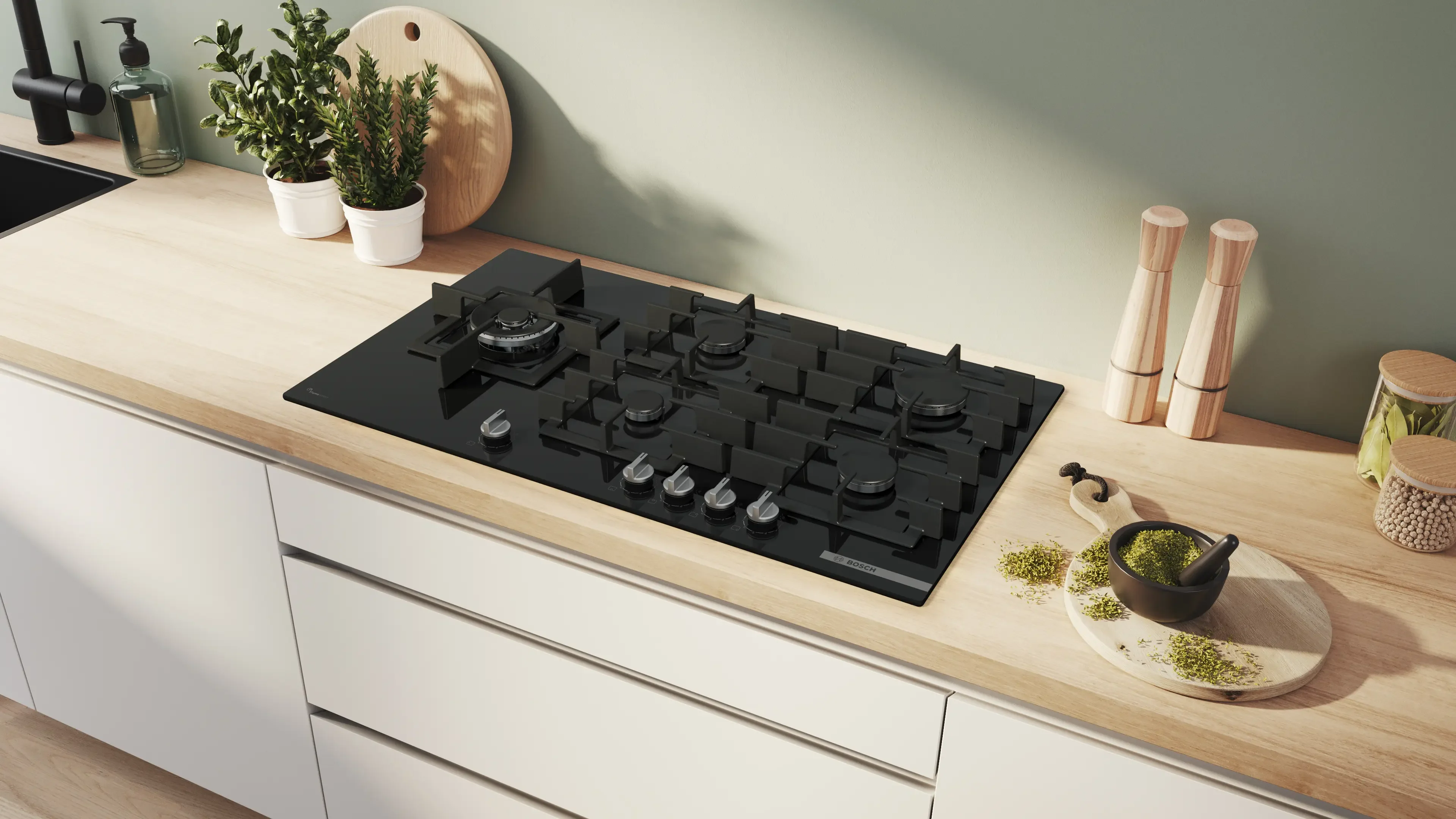 Bosch Series 6 PPM9A6I40 90cm Gas Hob - Image 4