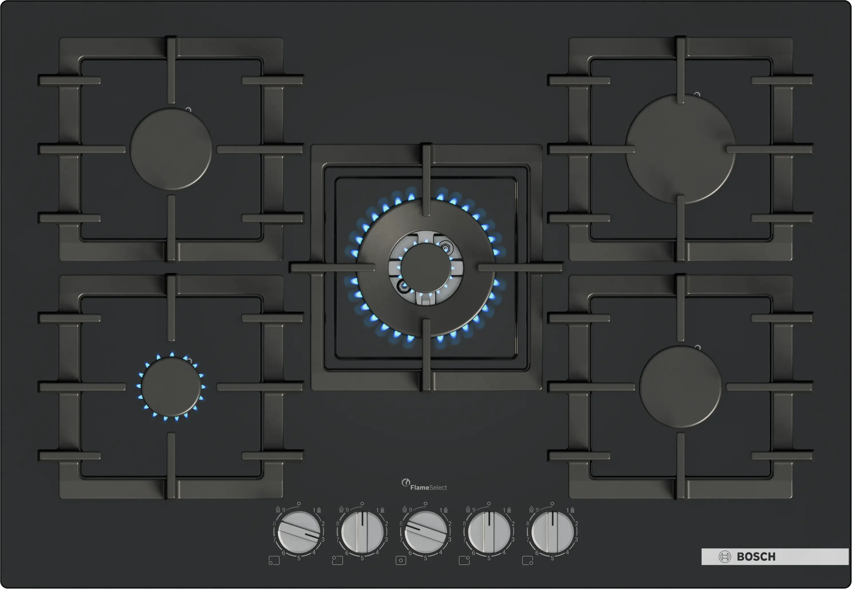 Bosch Series 6 PPQ7A6I40 75cm Gas Hob