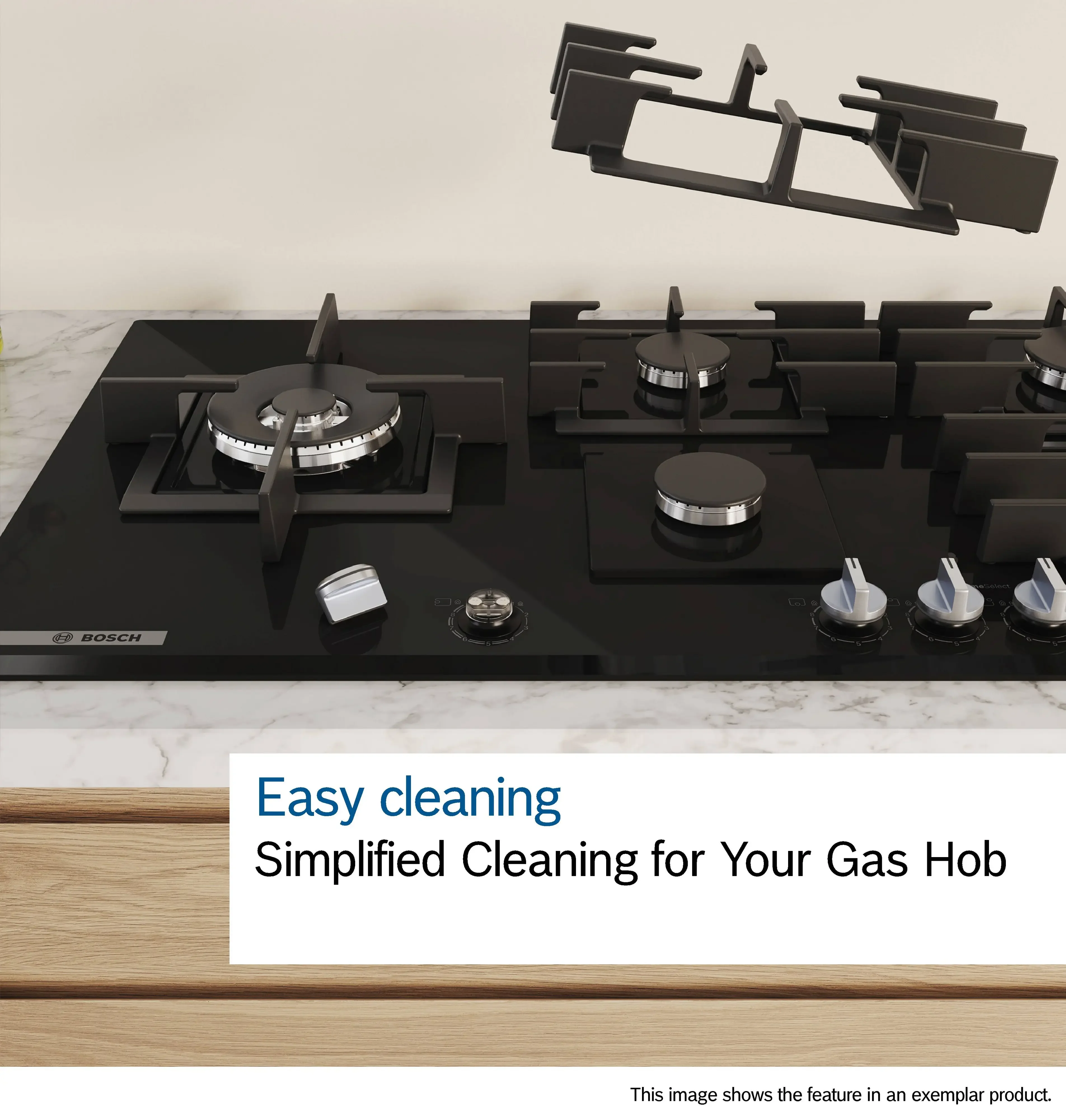 Bosch Series 6 PPQ7A6I40 75cm Gas Hob - Image 11