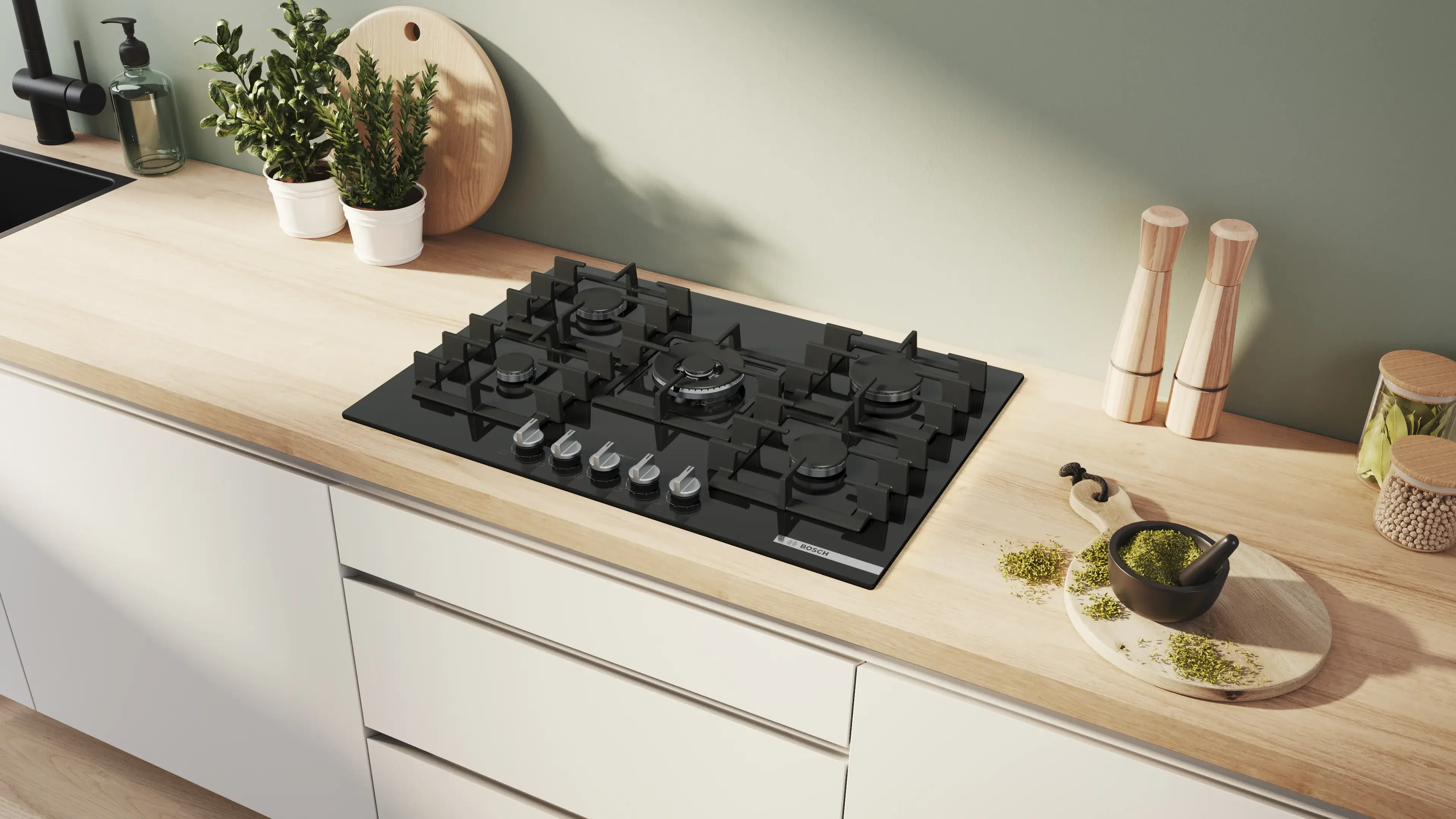 Bosch Series 6 PPQ7A6I40 75cm Gas Hob - Image 4