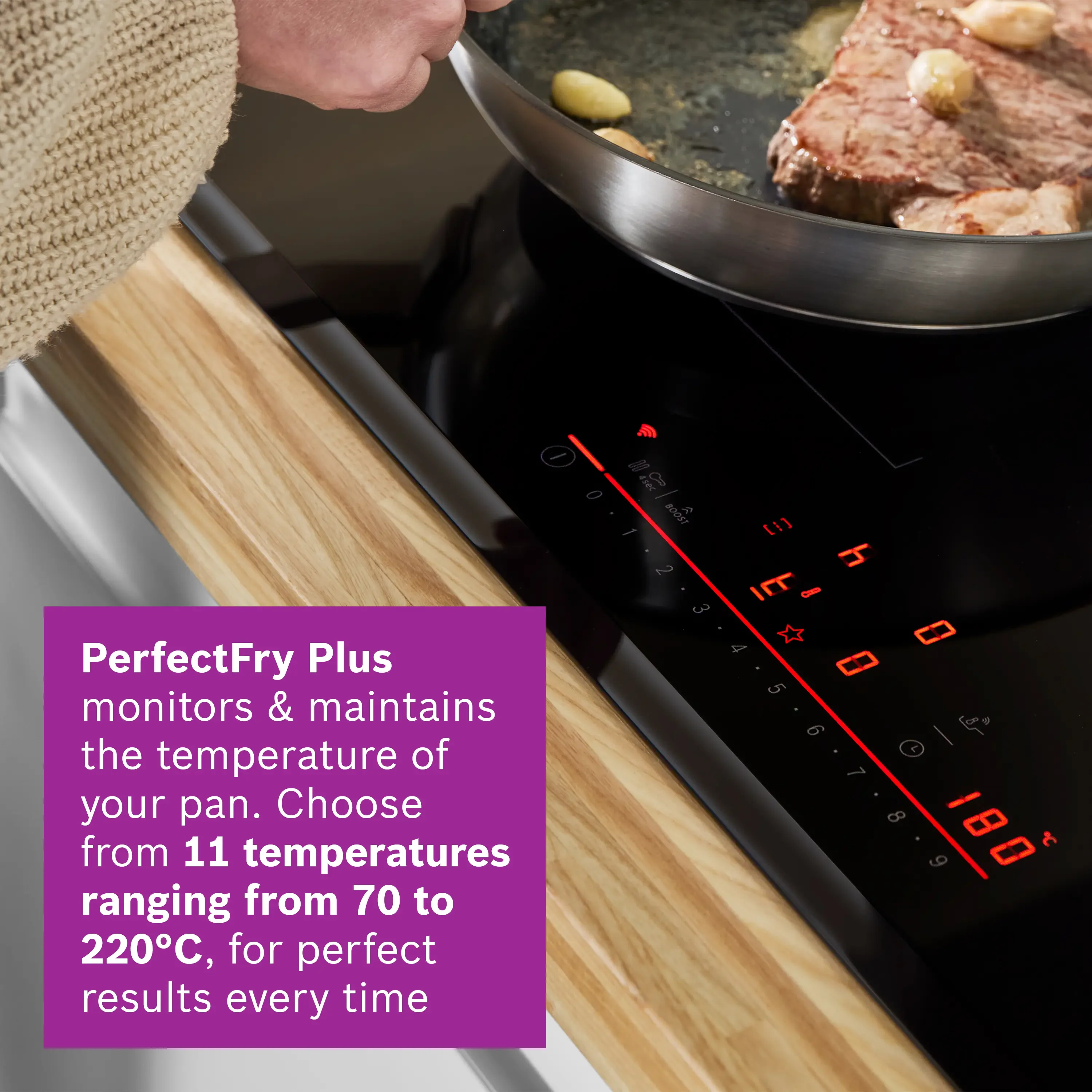 Bosch Series 6 PXV831HC1E 80cm Flex Induction Hob - Image 6