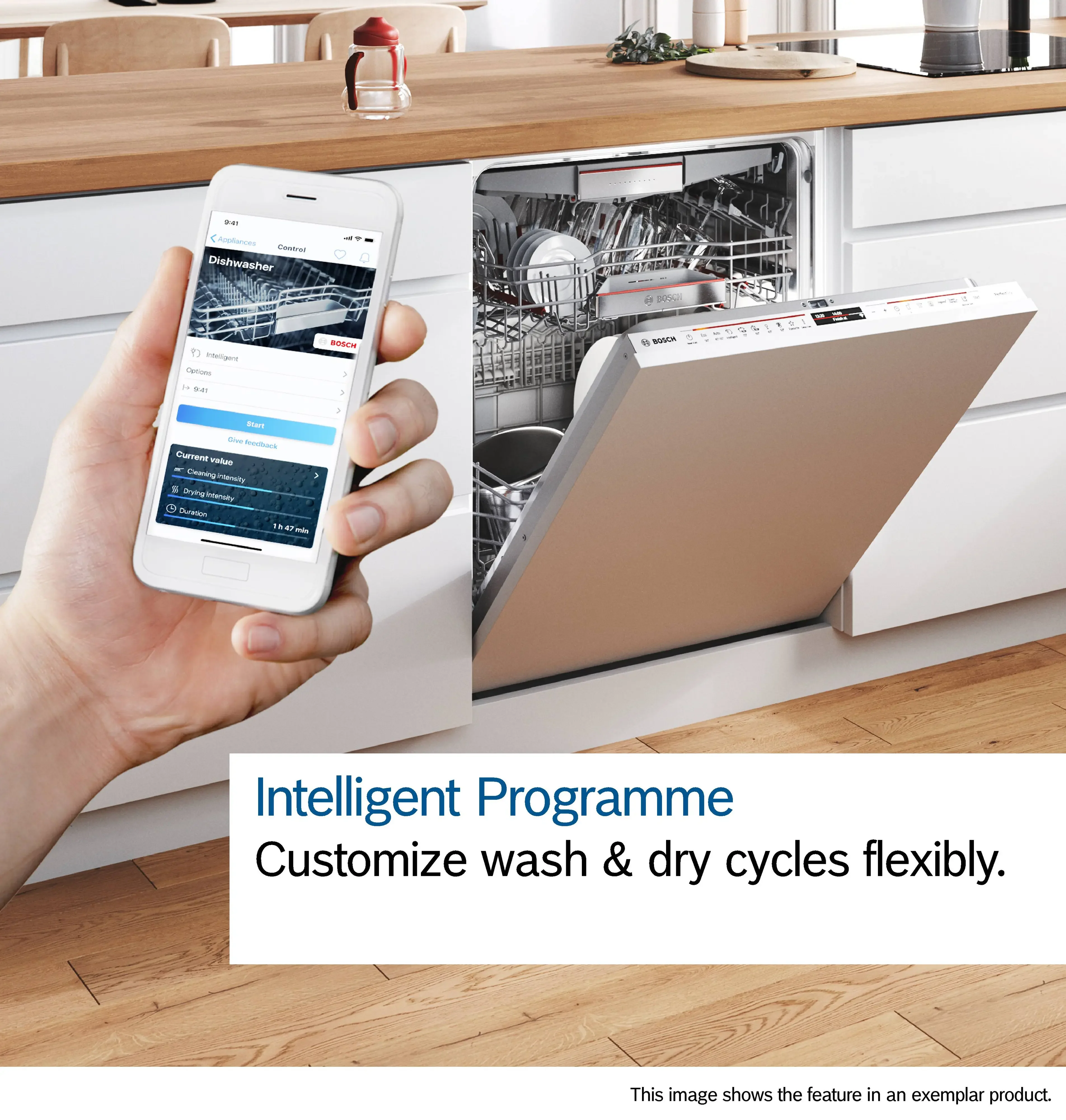 Bosch Series 8 SMD8YCX03G Fully Integrated Dishwasher 14 Place Settings - Image 6