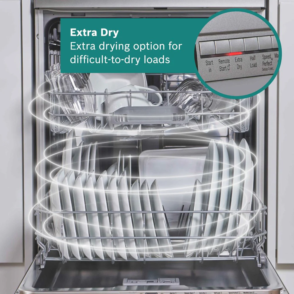 Bosch SMS2HVI67G Series 2 Freestanding 60cm Full Size Dishwasher with 14 Place Settings Silver - Image 7