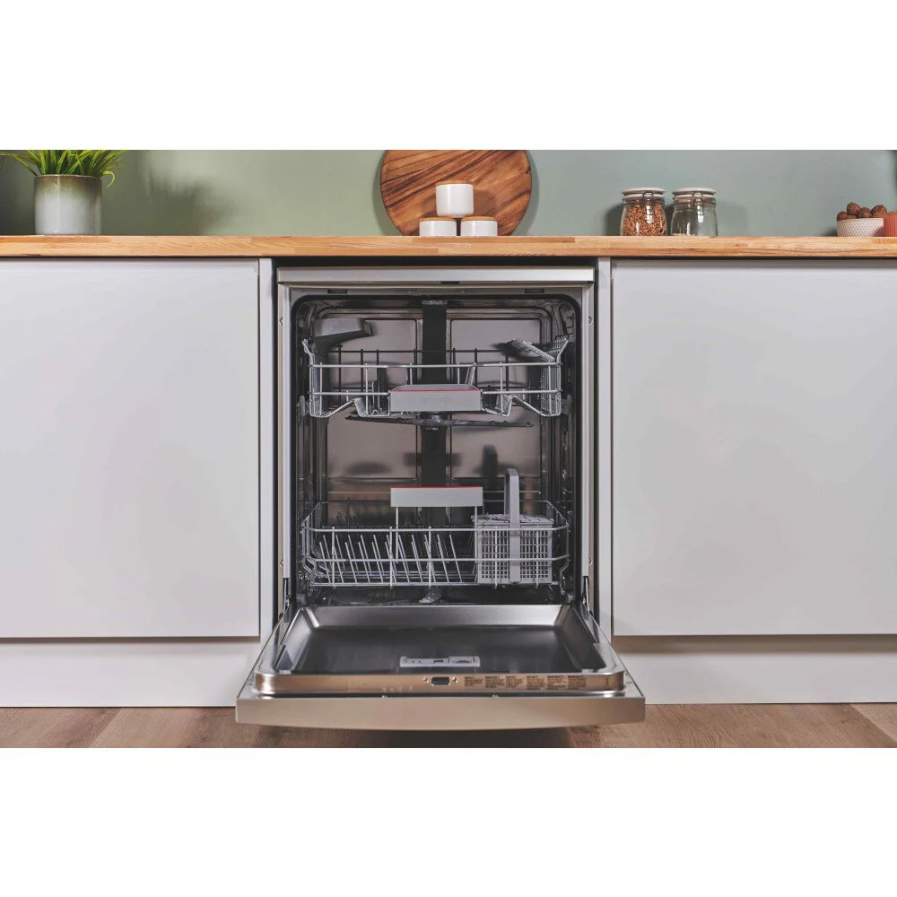 Bosch SMS4EKI06G Series 4 Freestanding 60cm Full Size Dishwasher 13 Place Settings Silver - Image 3