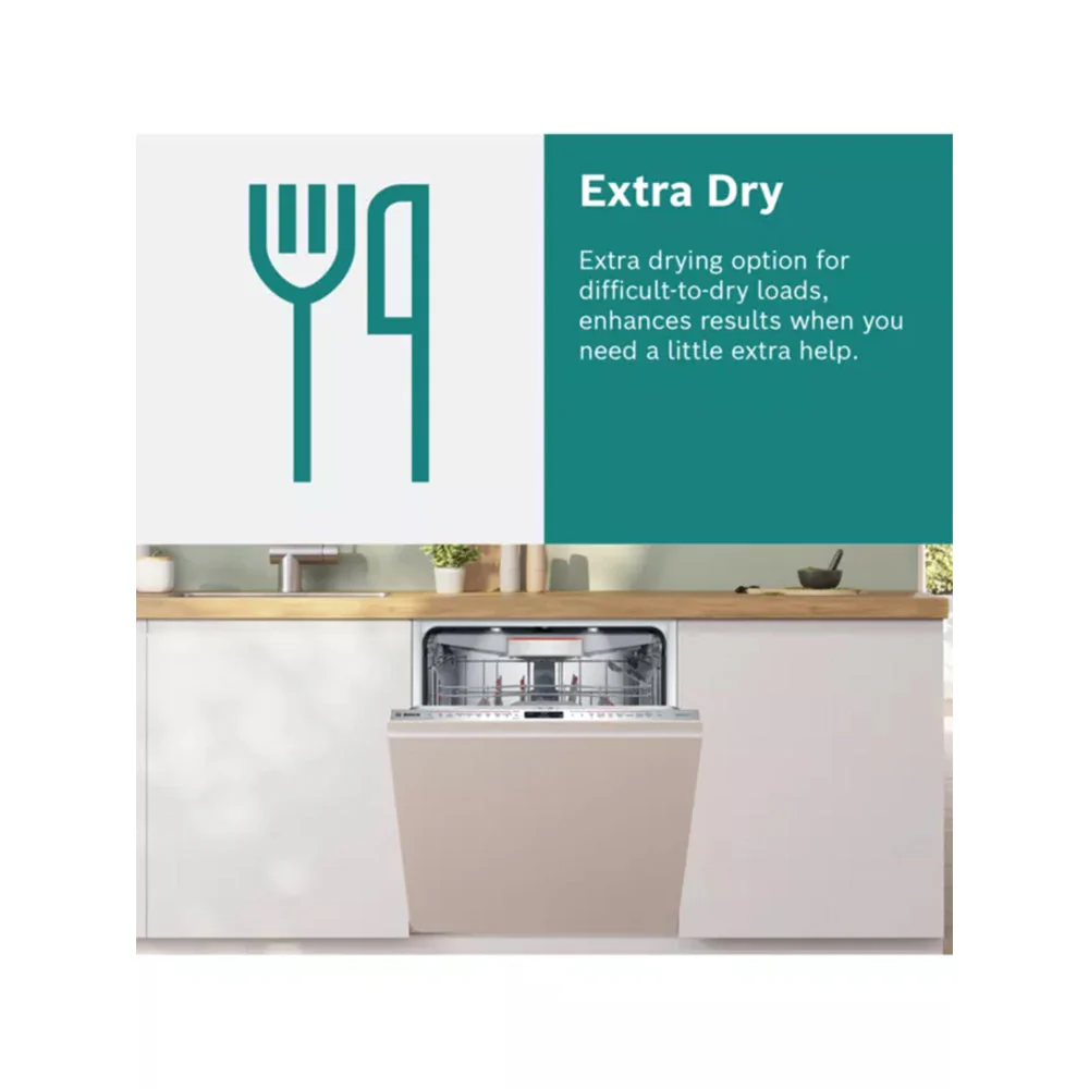 Bosch SMV2HTX02G Series 2 Fully Integrated Dishwasher 13 Place Settings White - Image 7