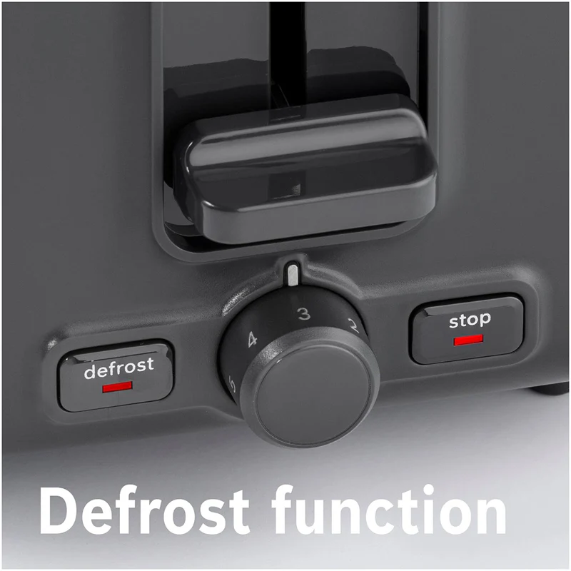 Bosch TAT3P421GB DesignLine 2 Slice Toaster White - Image 5