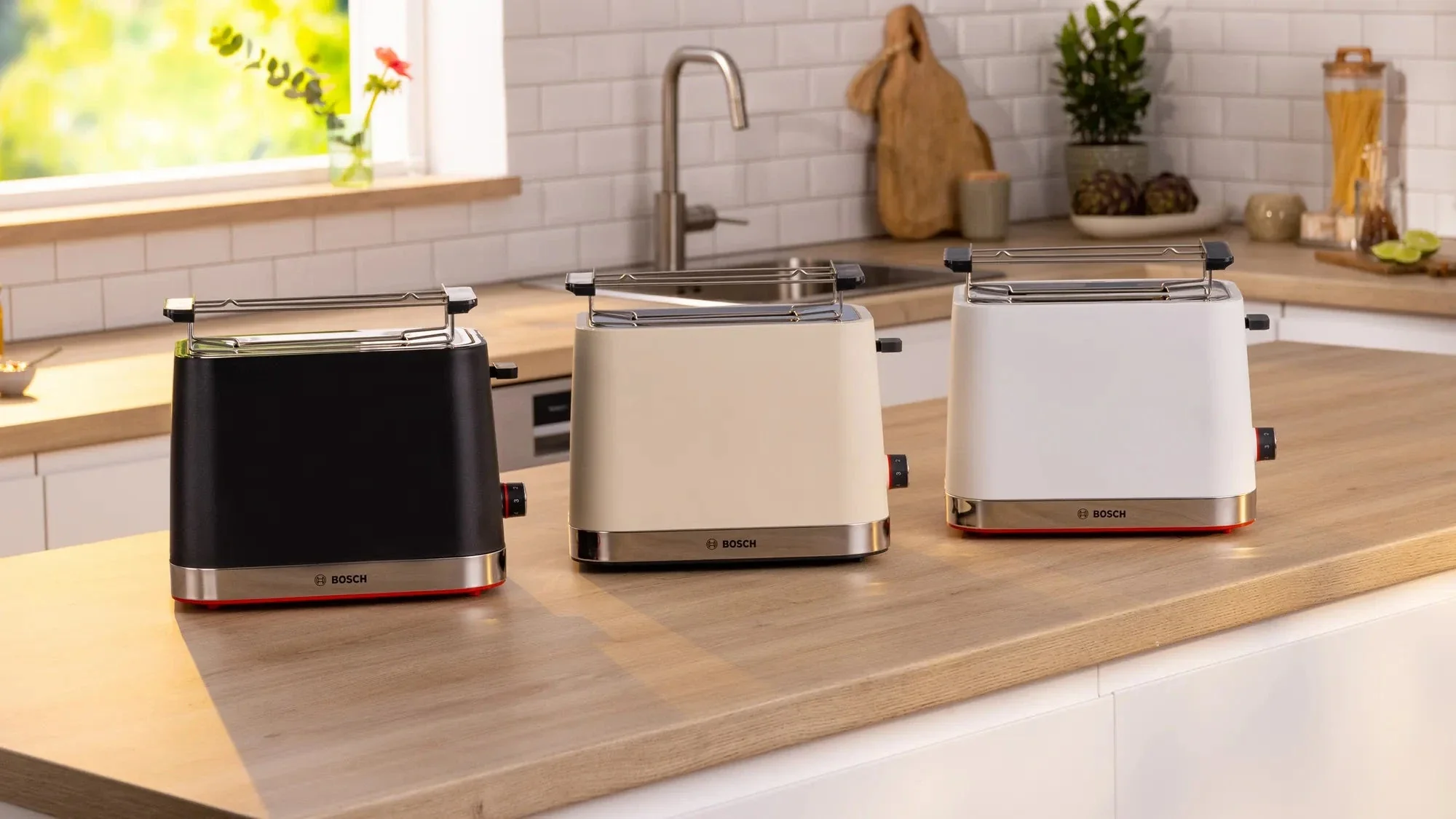 Bosch TAT4M227GB MyMoment 2 Slice Compact Toaster Cream - Image 6