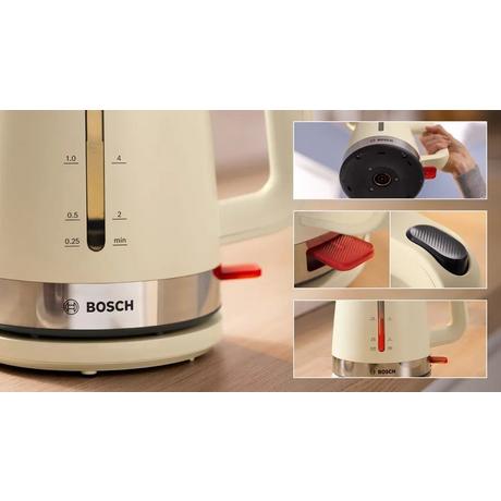 Bosch TWK4M227GB MyMoment kettle 1.7L Cream - Image 5