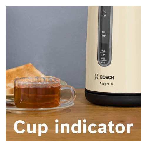 Bosch TWK4P437GB Traditional Kettle Cream - Image 5