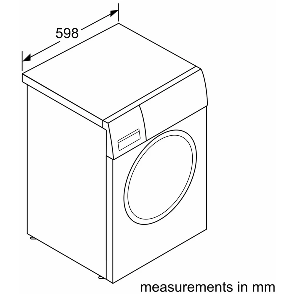 Bosch Series 6 WGG254F1GB 10kg 1400 Spin Washing Machine White - A Rated - Image 6