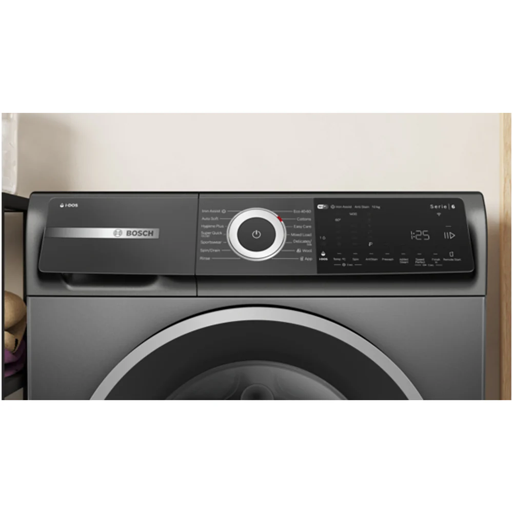 Bosch WGH254ARGB Series 6 10kg with 1400 Spin Washing Machine Graphite - A Rated - Image 2