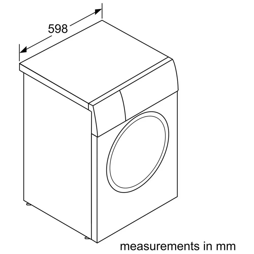 Bosch WGJ25400GB Series 6 10kg 1400 Spin Freestanding Front Load Washing Machine White - Image 13