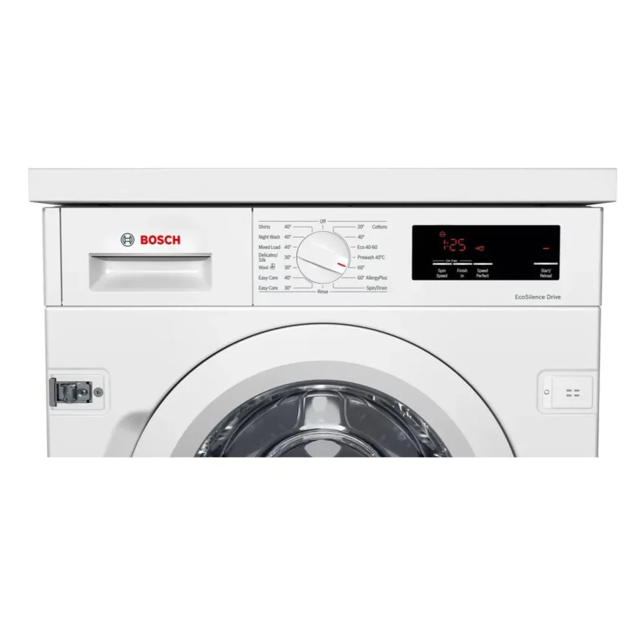 Bosch WIW28302GB Series 6 Integrated 8kg 1400 Spin Washing Machine White - Image 6