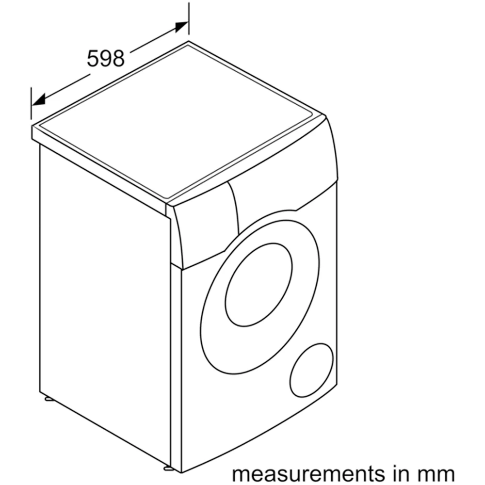 Bosch WNC25410GB Series 8 10.5+6kg Washer Dryer with 1400 Spin White - D Rated - Image 23
