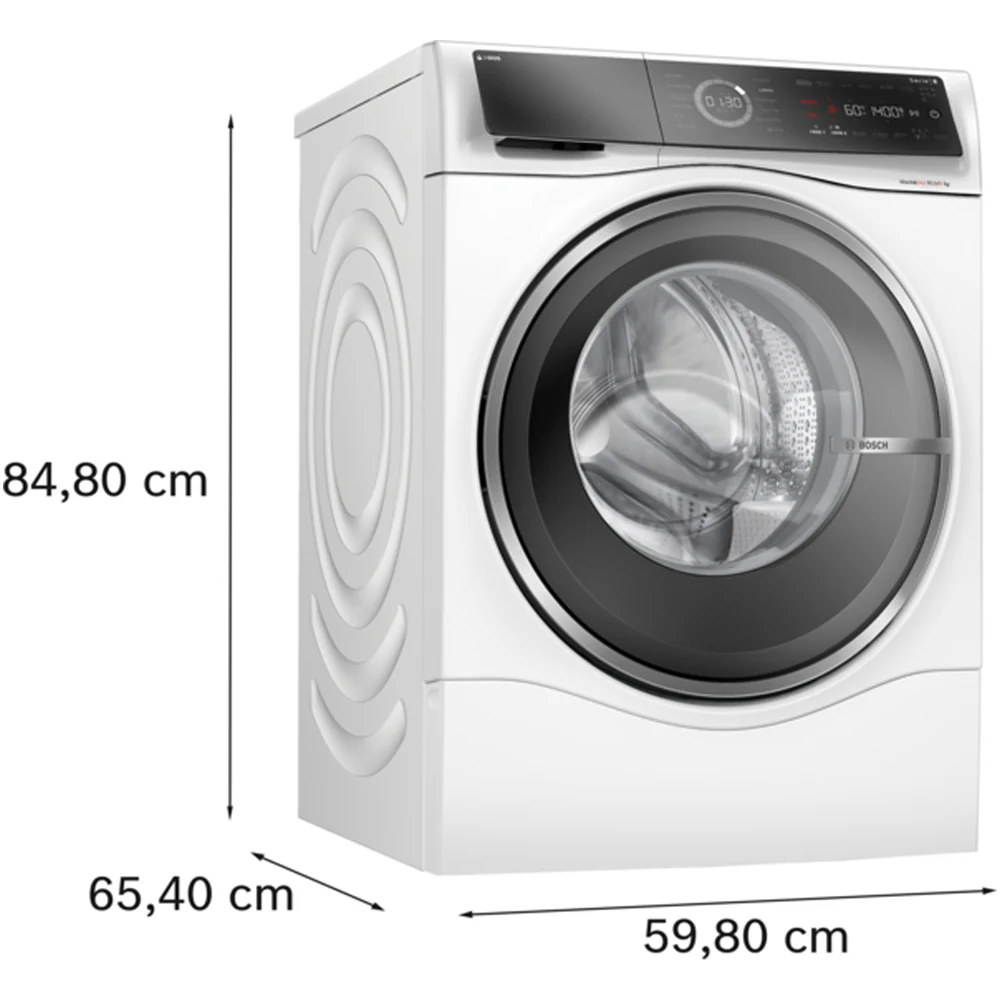 Bosch WNC25410GB Series 8 10.5+6kg Washer Dryer with 1400 Spin White - D Rated - Image 5