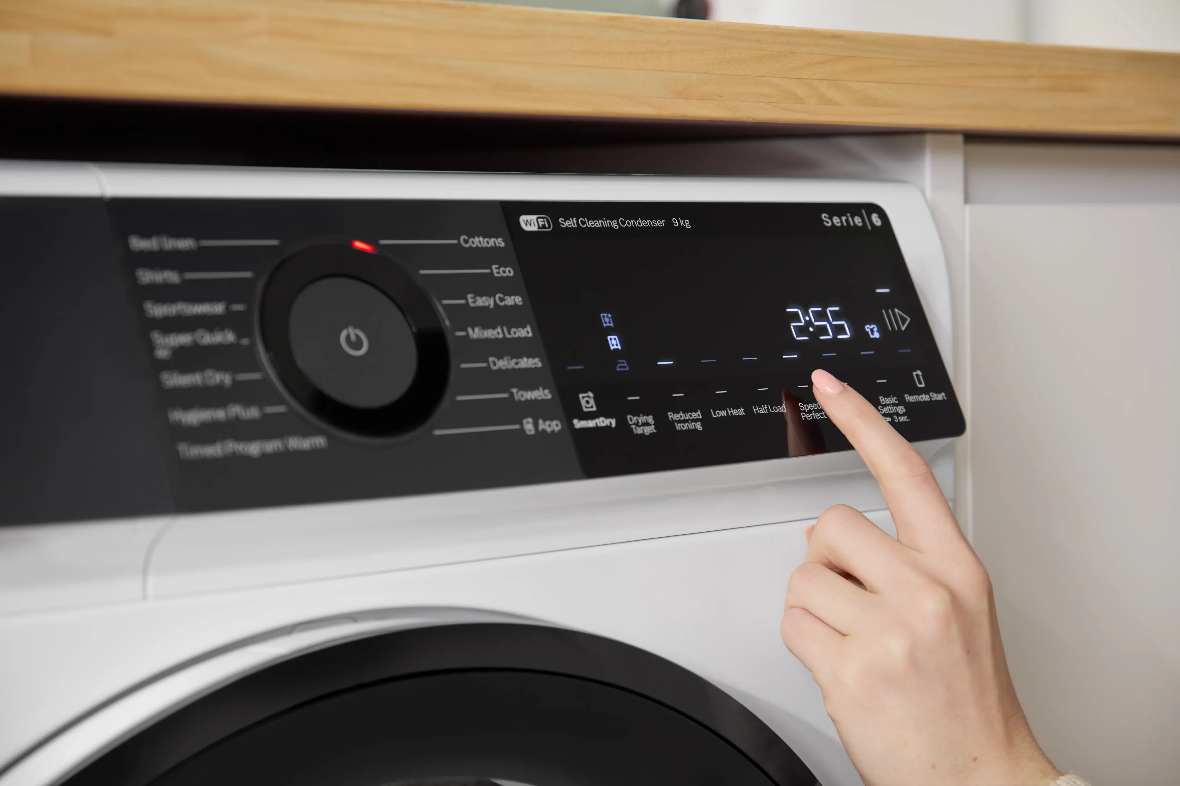 Bosch Series 6 WQH246D9GB Freestanding 9kg Heat Pump Tumble Dryer White - Image 14