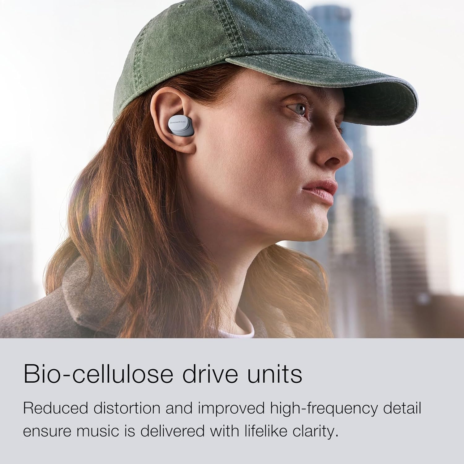 Bowers and Wilkins Pi6 In-ear True Wireless Noise Cancelling Earbuds Glacier Blue - Image 6