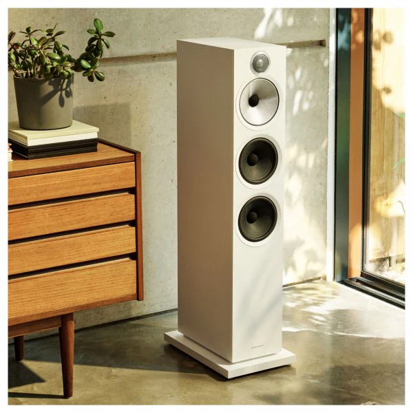 Bowers & Wilkins 603 S3 Floorstanding Speakers Pair White - Image 6