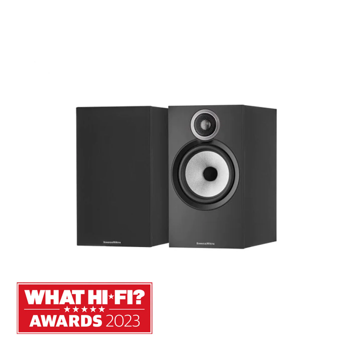Bowers & Wilkins 606 S3 Standmount Speakers Pair Black - Image 2