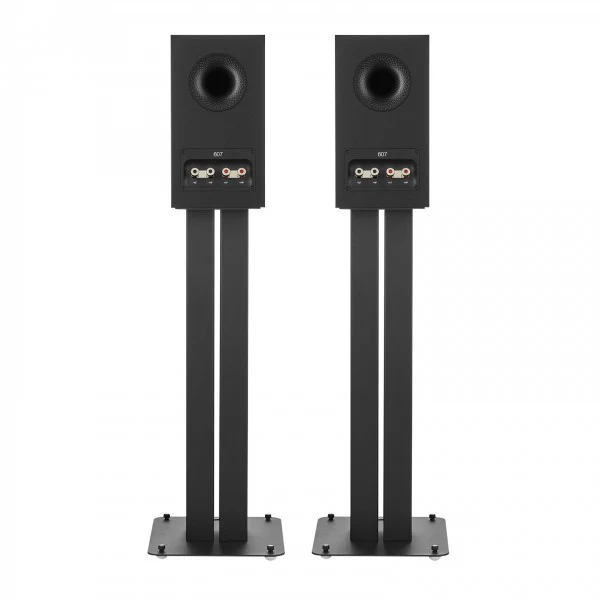 Bowers & Wilkins 607 S3 Bookshelf Speakers with FS-600 S3 Stands Black - Image 4