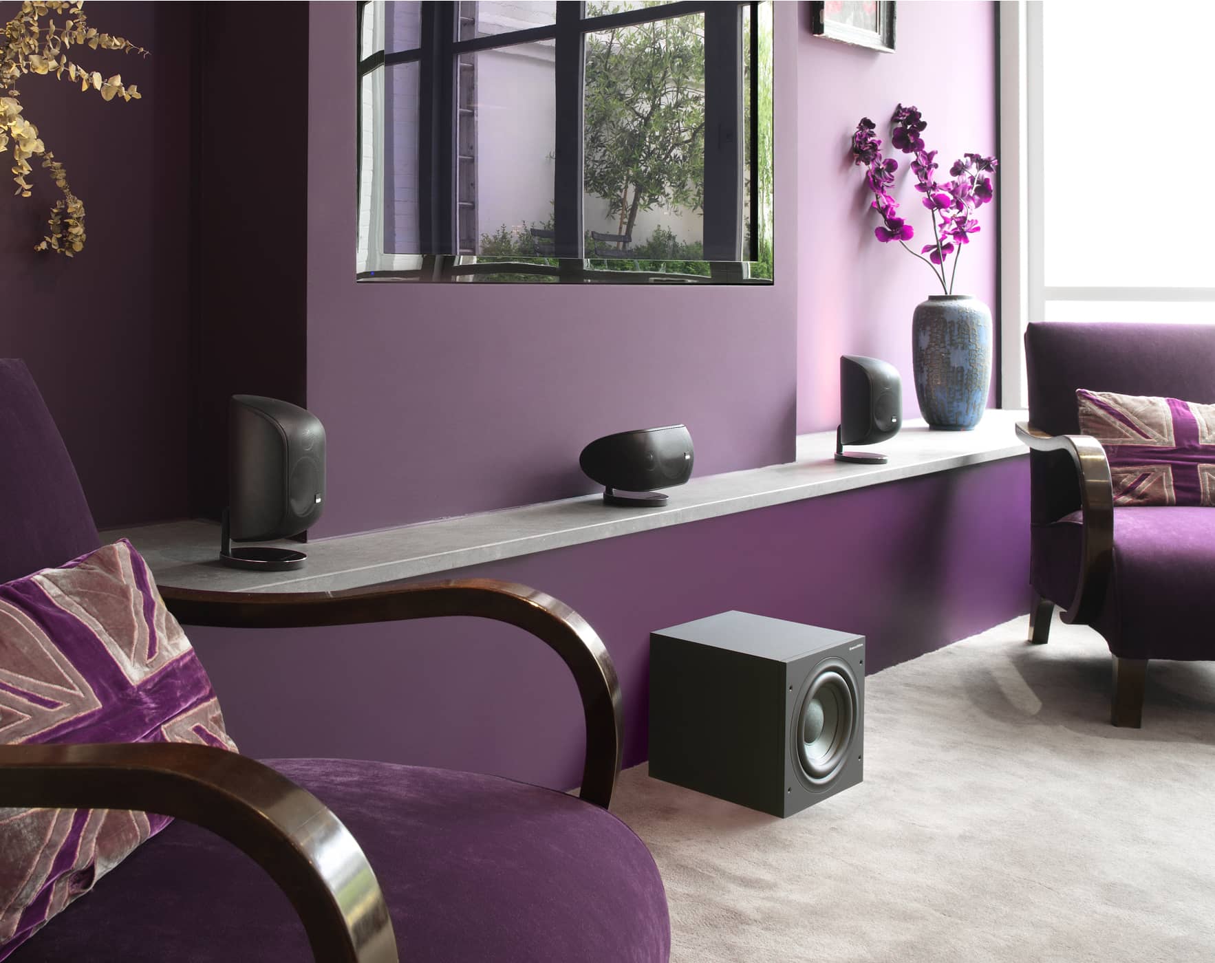 Bowers & Wilkins Mt-50 Home Theatre System Black - Image 2