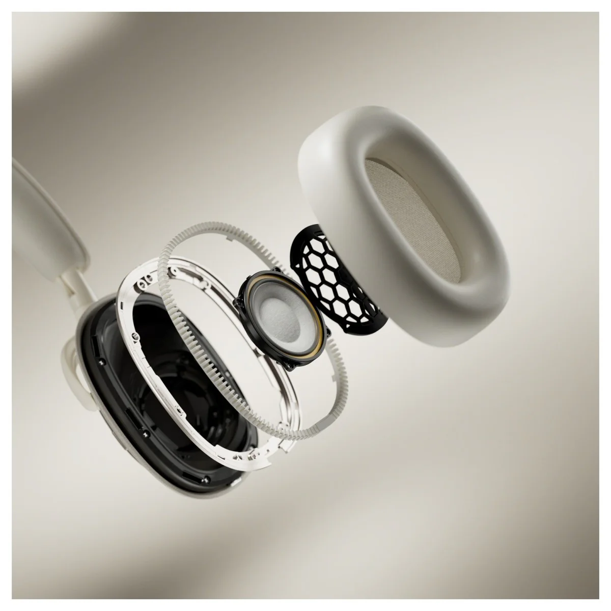 Bowers & Wilkins PX7 S3 Over-Ear Noise Cancelling Bluetooth Wireless Headphones Canvas White - Image 11