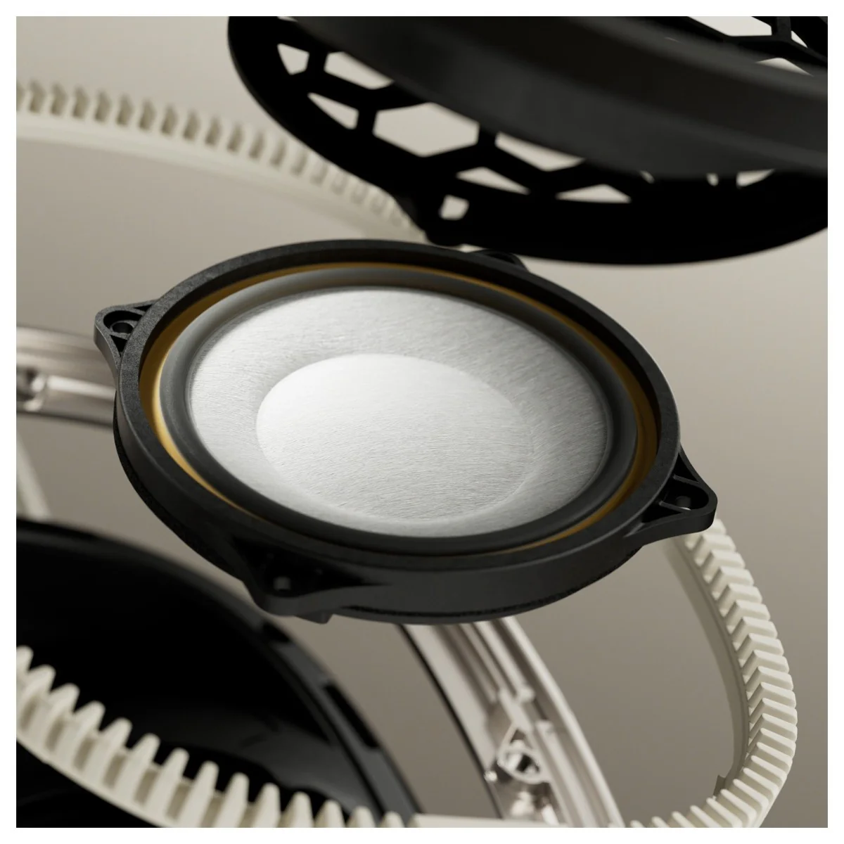 Bowers & Wilkins PX7 S3 Over-Ear Noise Cancelling Bluetooth Wireless Headphones Canvas White - Image 12