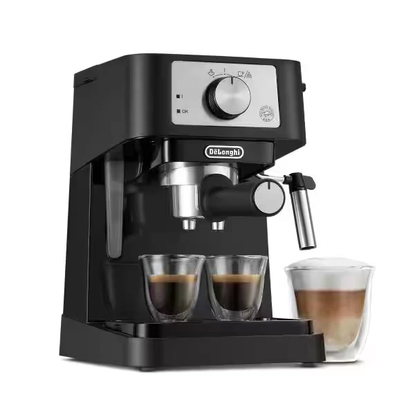 Delonghi EC260.BK Stilosa Traditional Barista Pump Manual Espresso Coffee Machine Black - Image 2