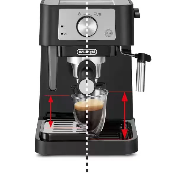 Delonghi EC260.BK Stilosa Traditional Barista Pump Manual Espresso Coffee Machine Black - Image 4