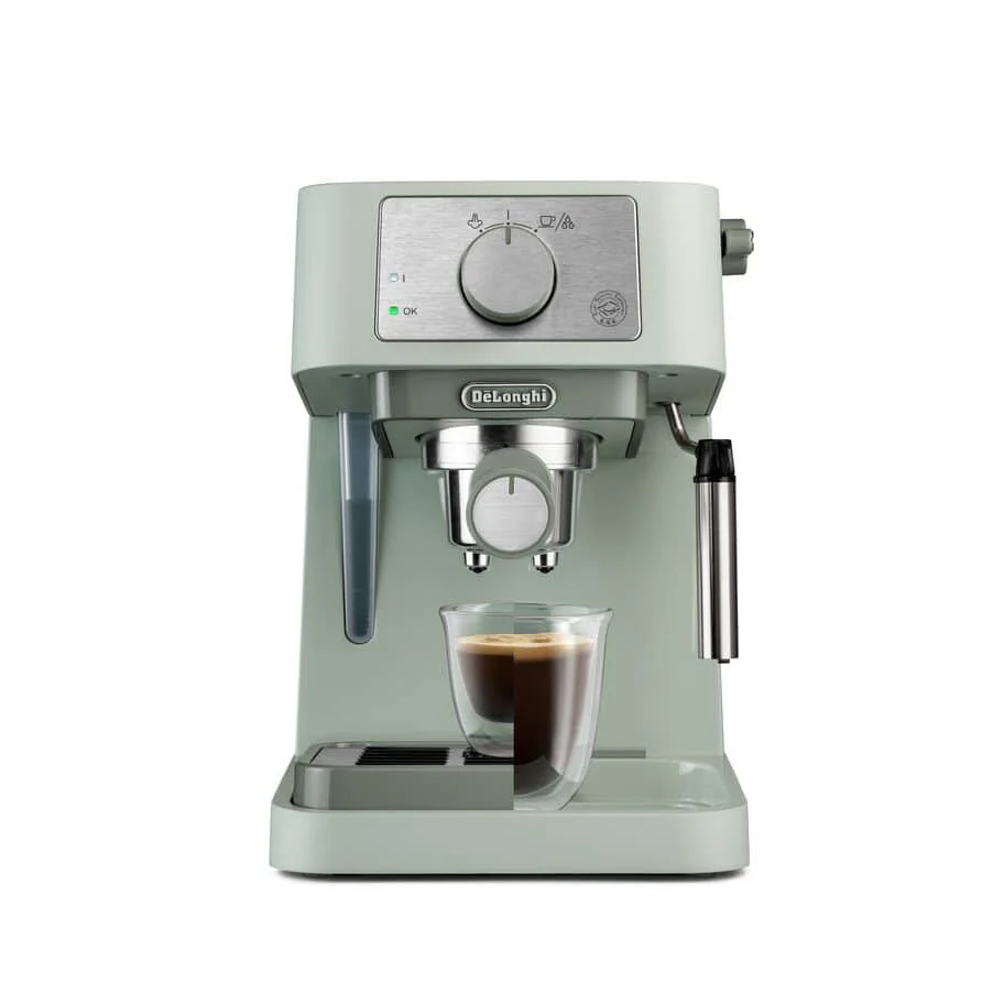 Delonghi EC260.GR Stilosa Traditional Barista Pump Manual Espresso Coffee Machine Green - Image 2